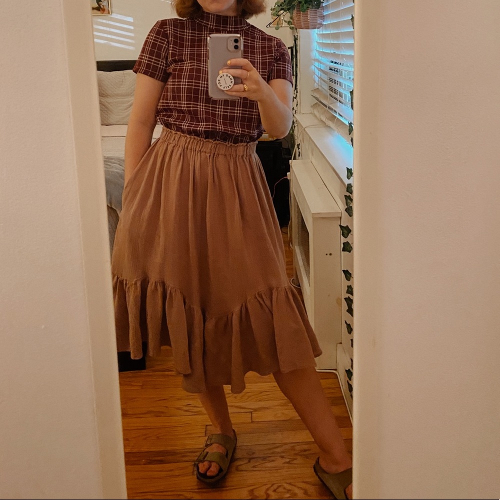 LAST DAY FOR SALE | Modcloth Plaid Top - Picture 7 of 7